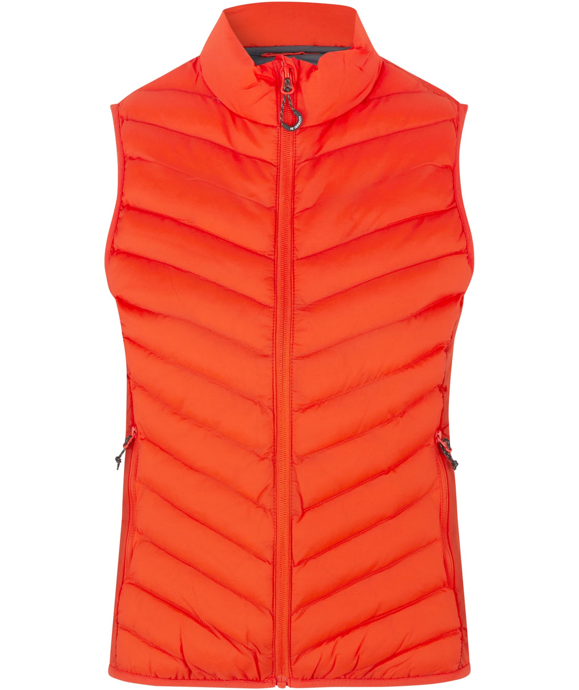 ID Stretch women's quilted vest, Orange