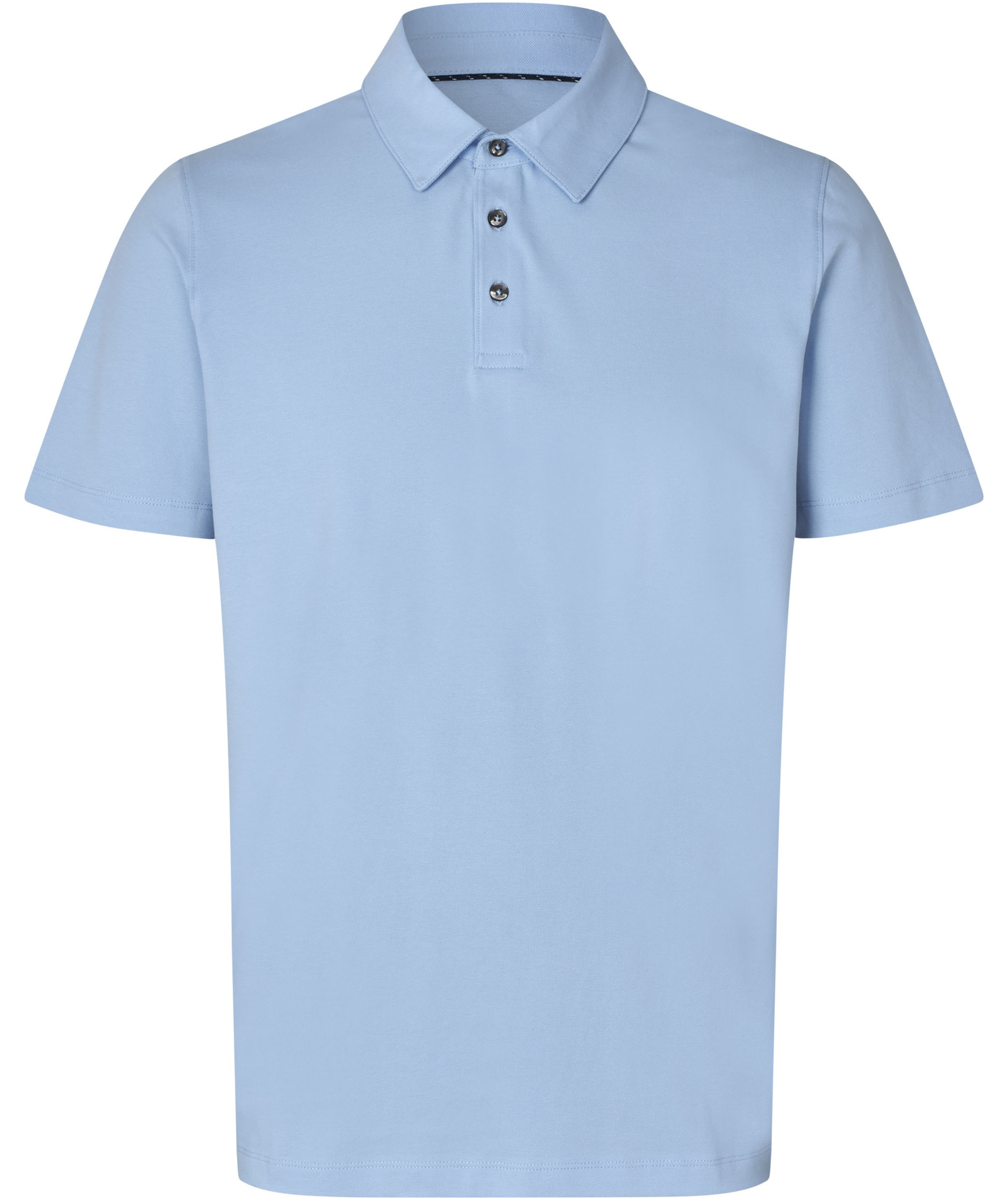 Seven Seas Organic Polo T-shirt, Light Blue