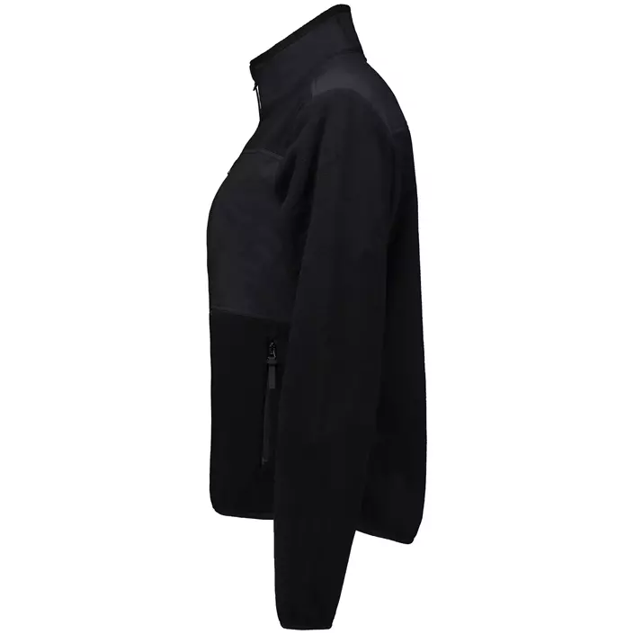 Westborn women's microfleece jacket, Black, large image number 3