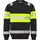 Fristads sweatshirt 7530 GKC, Varsel Gul/Svart, Varsel Gul/Svart, swatch