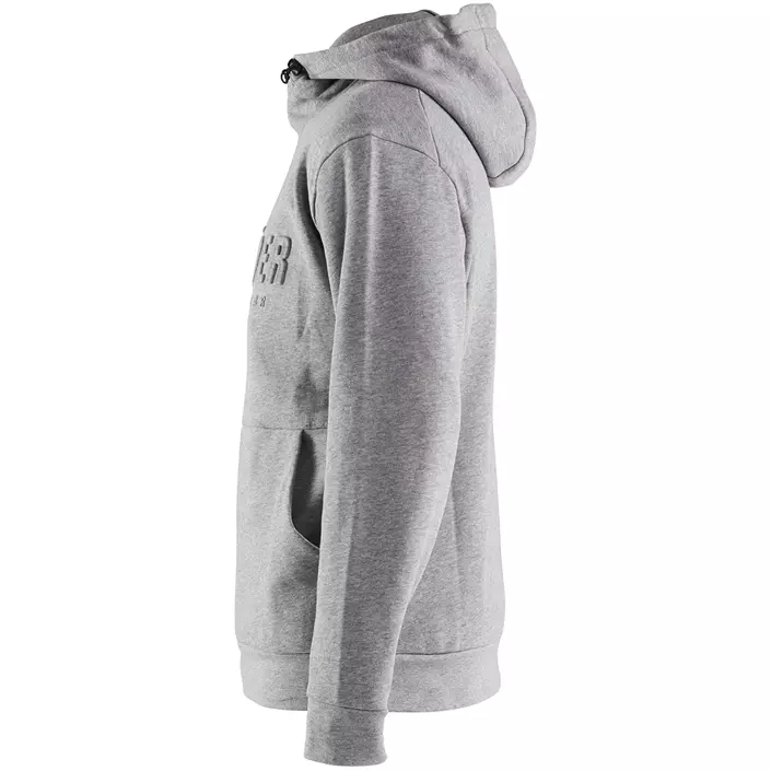 Blåkläder hoodie 3D, Grey Melange, large image number 2
