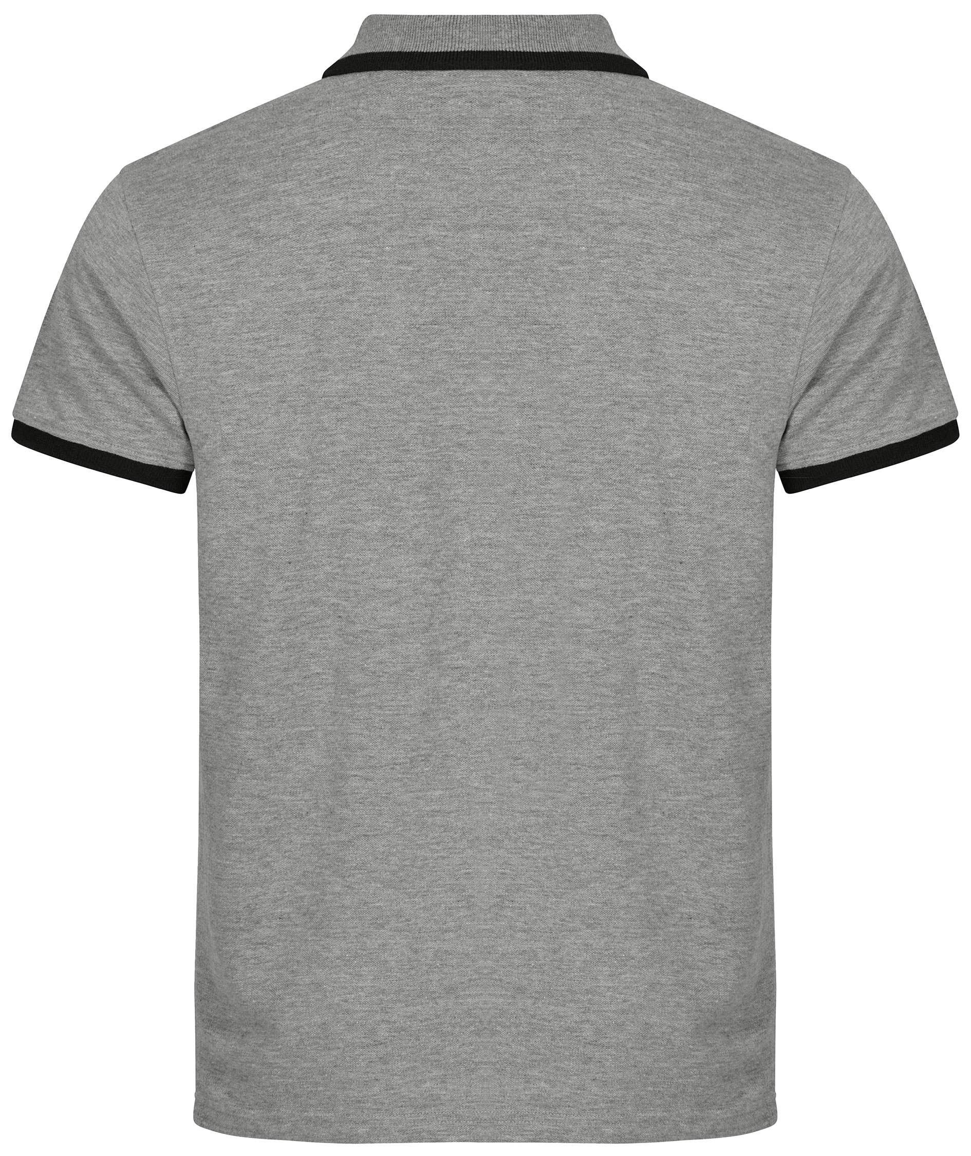 Clique Austin polo shirt, Grey melange, large image number 1