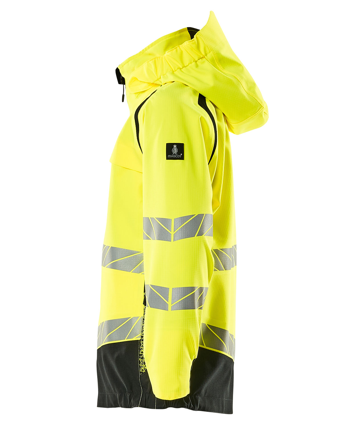 Mascot Accelerate Safe shell jacket for kids, Hi-vis Yellow/Black, large image number 3
