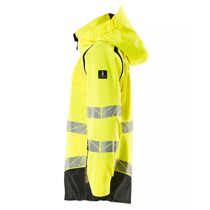 Mascot Accelerate Safe shell jacket for kids, Hi-vis Yellow/Black, large image number 3