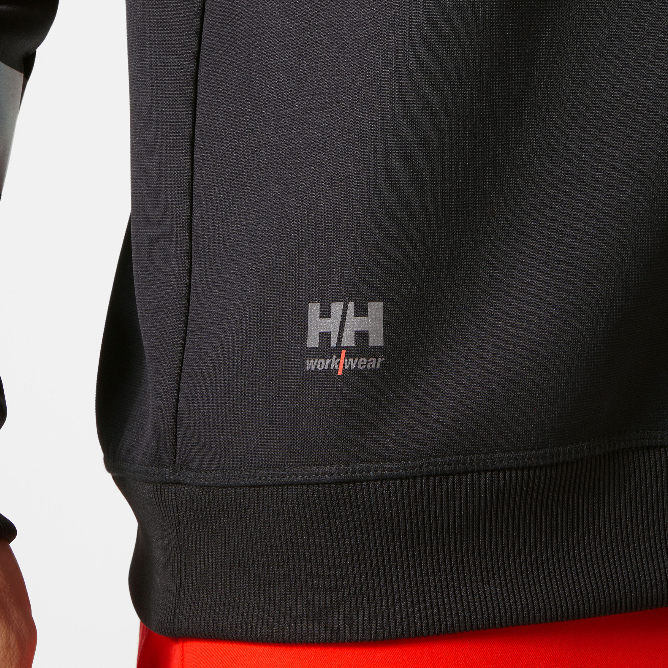 Helly Hansen Addvis sweatshirt, Hi-Vis Red/Ebony, large image number 5