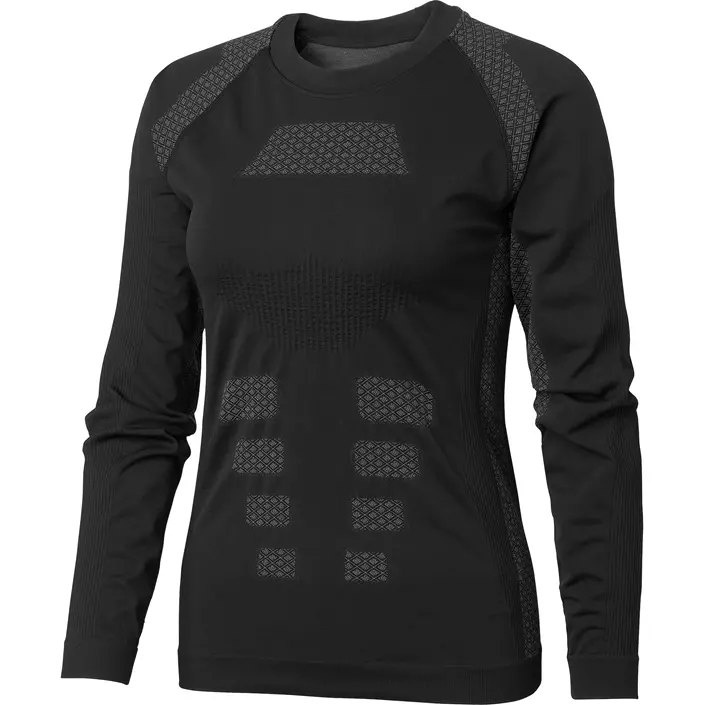 Top Swede long-sleeved women's baselayer sweater 0705, Black, large image number 0