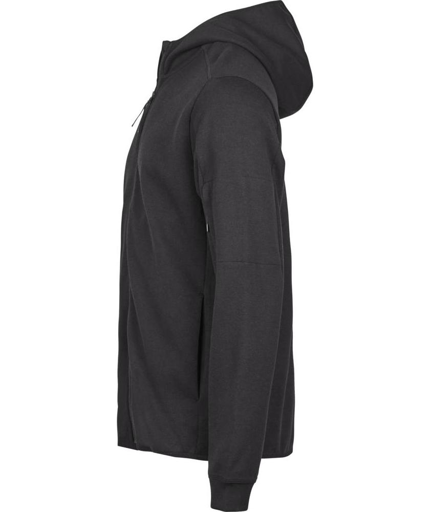 Tee Jays Athletic hoodie with zipper, Black, large image number 4