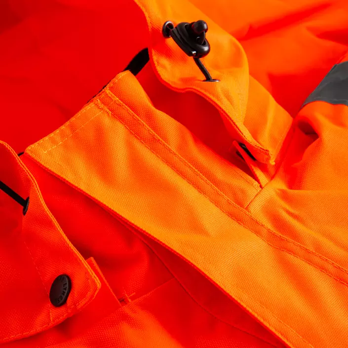 Lyngsoe winter work jacket, Hi-Vis Orange/Black, large image number 1