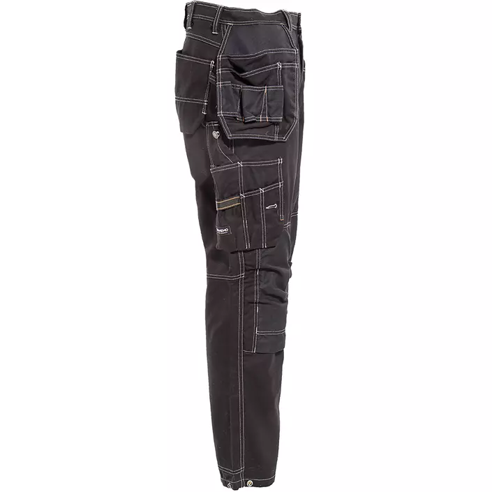 Tranemo Craftsman Pro women's craftsman trousers, Black, large image number 3