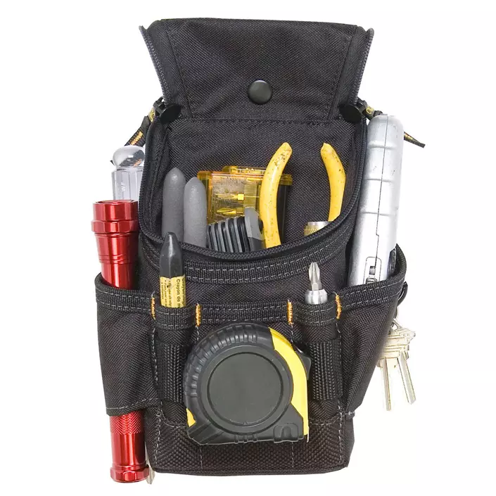 CLC Work Gear 1523 small universal tool pocket, Black, Black, large image number 1