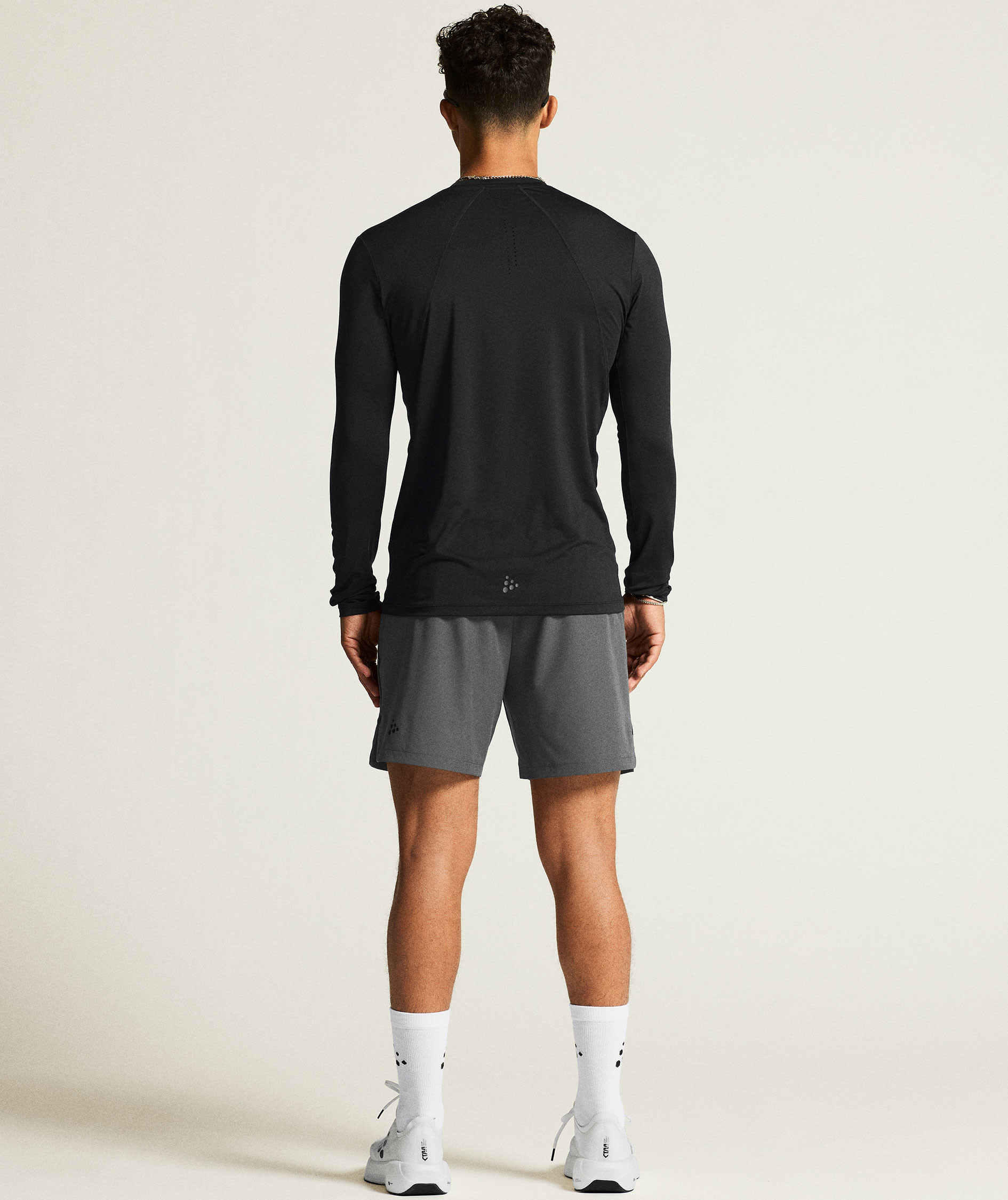 Craft ADV Essence l&aring;ng&auml;rmad T-shirt, Black, large image number 4