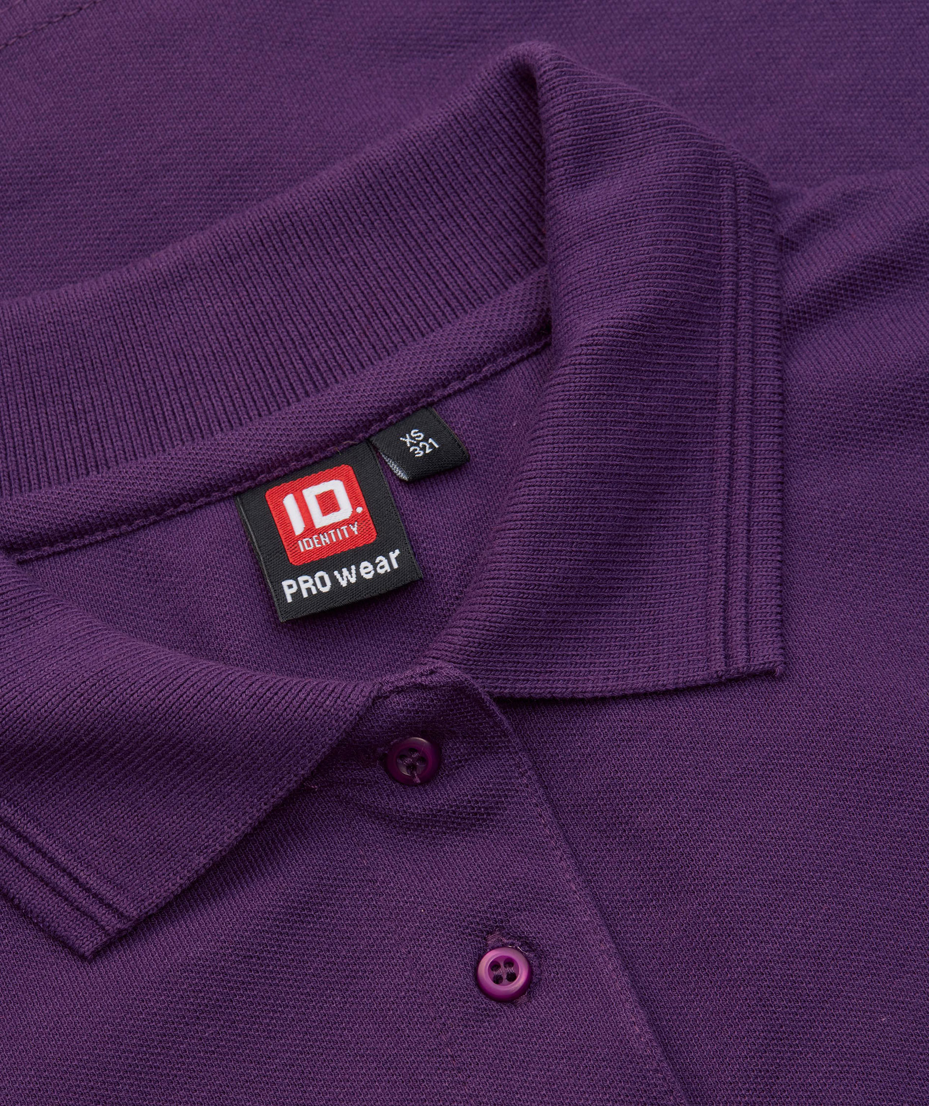 ID PRO Wear dame Polo T-shirt, Lilla, large image number 3