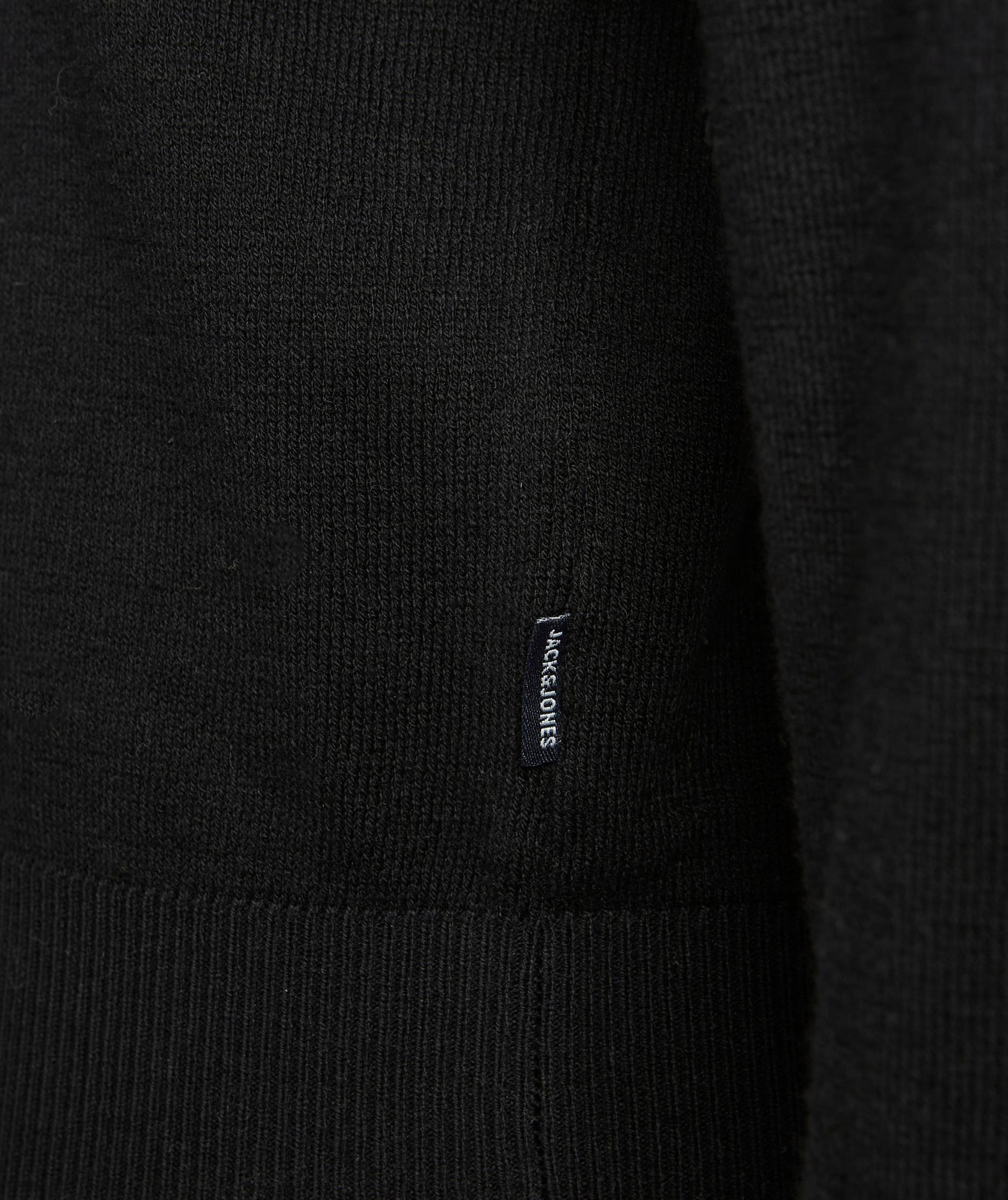 Jack & Jones JJEEMIL stickad tr&ouml;ja, Svart, large image number 5