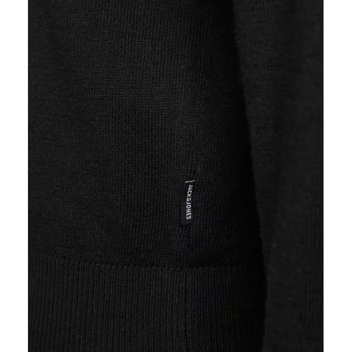 Jack & Jones JJEEMIL stickad tröja, Svart, large image number 5