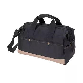 CLC Work Gear 1165 BigMouth® medium tool bag, Black/Brown