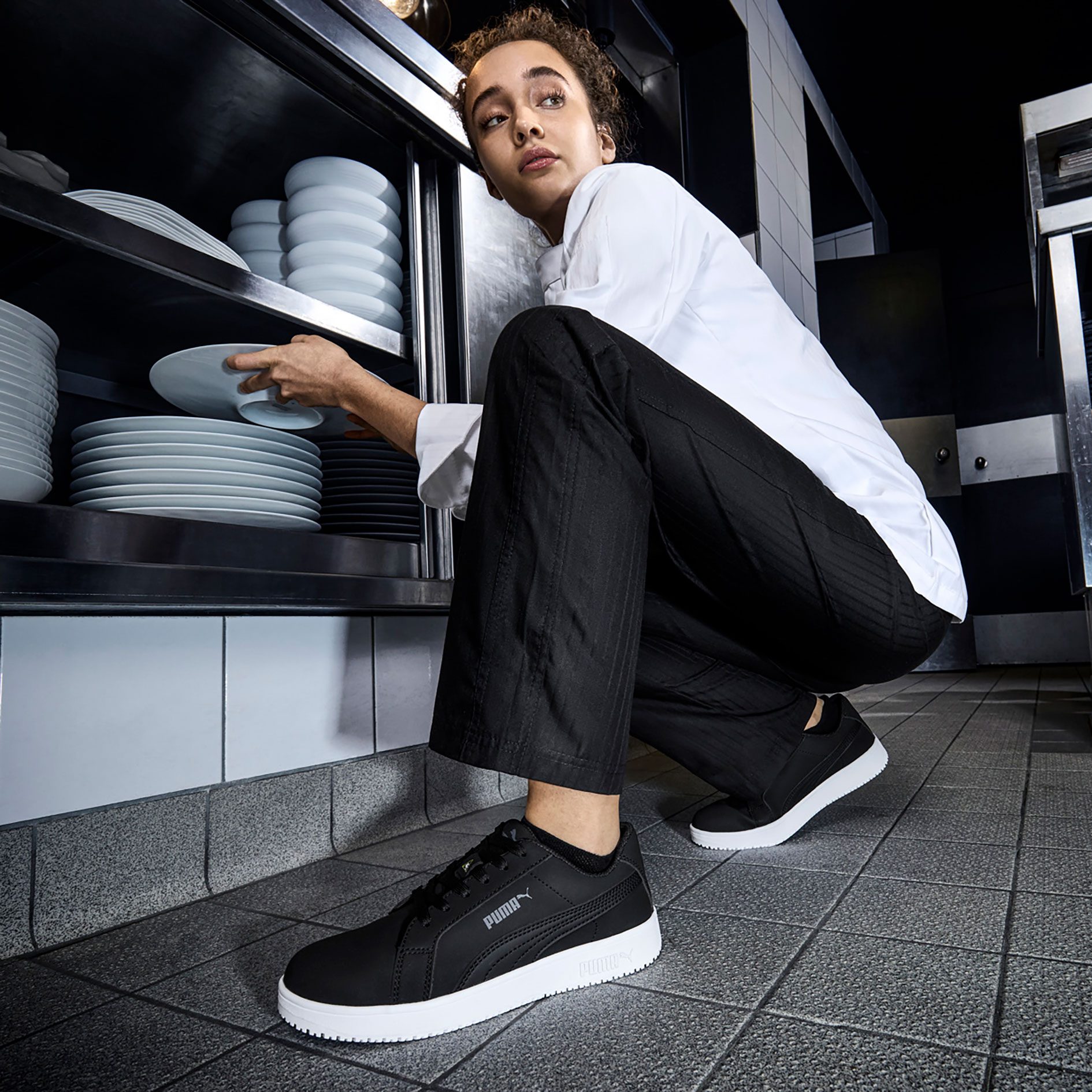 Puma Stellar work shoes O2, Black, large image number 3