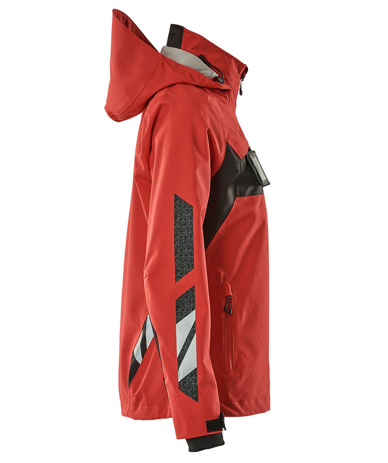 Mascot Accelerate dame skaljakke, Signalr&oslash;d/sort, large image number 2