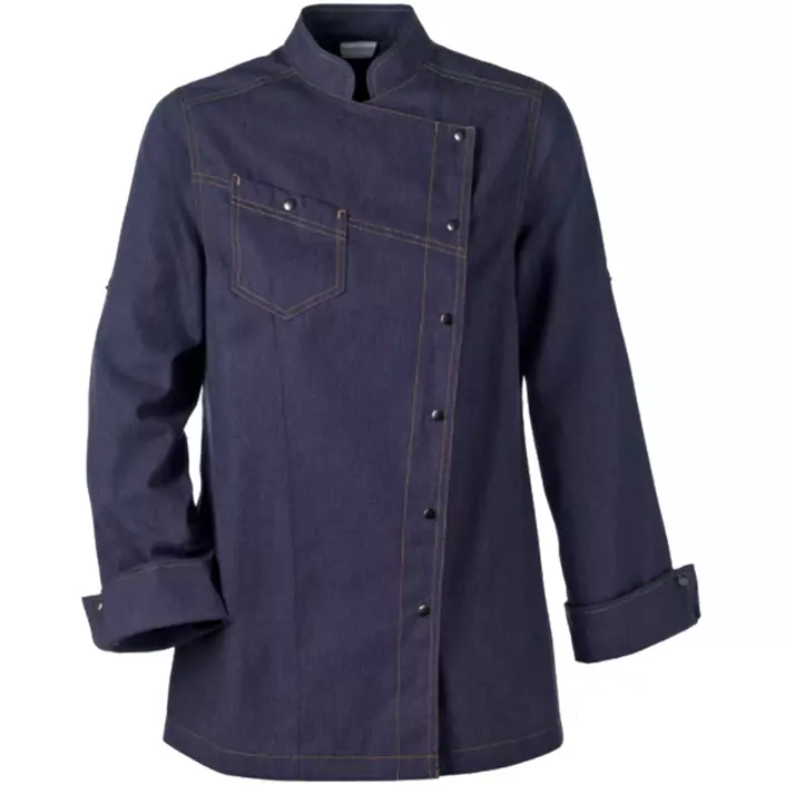 Hejco women's chefs jacket, Navy, large image number 0