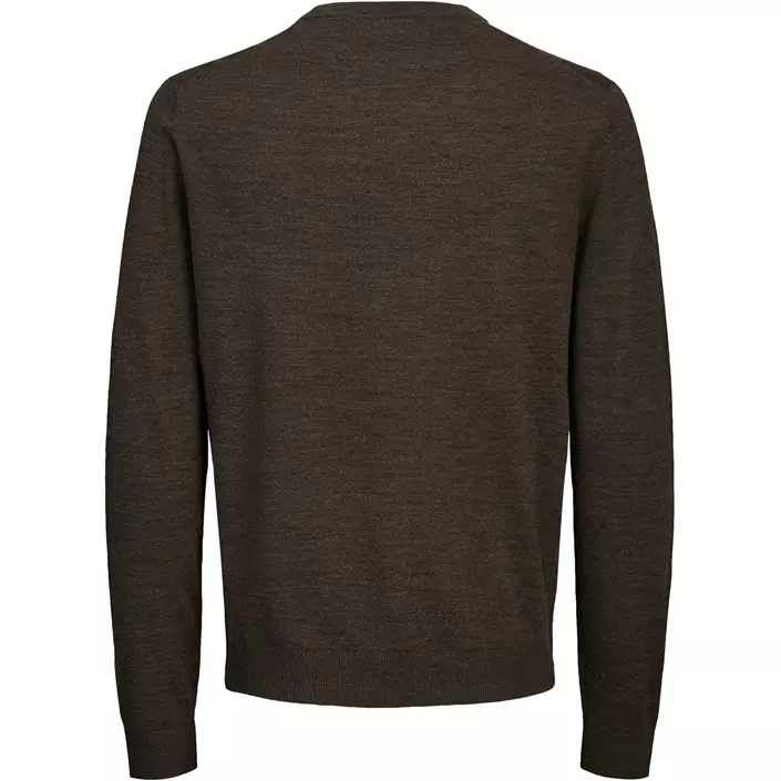 Jack & Jones Premium JPRCCMERINO stickad tröja med merinoull, Delicioso Melange, large image number 1