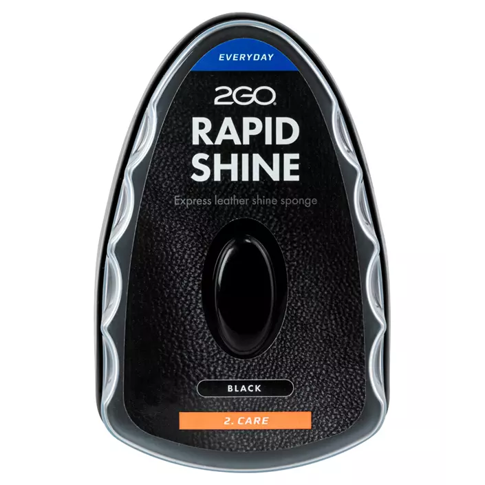2GO Rapid shine polishing sponge 6 ml, Black, Black, large image number 0