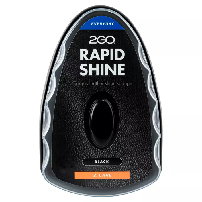 2GO Rapid shine putssvamp 6 ml, Black, Black, large image number 0