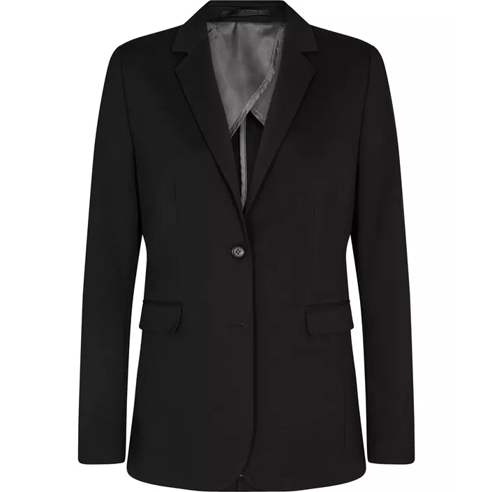 Sunwill Extreme Flexibility Modern fit dame blazer, Black, large image number 0