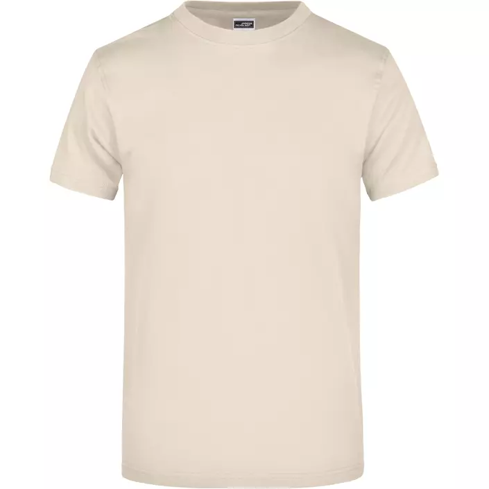 James & Nicholson T-shirt Round-T Heavy, Stone, large image number 0