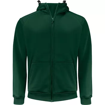 ProJob hoodie med dragkedja 2133, Green