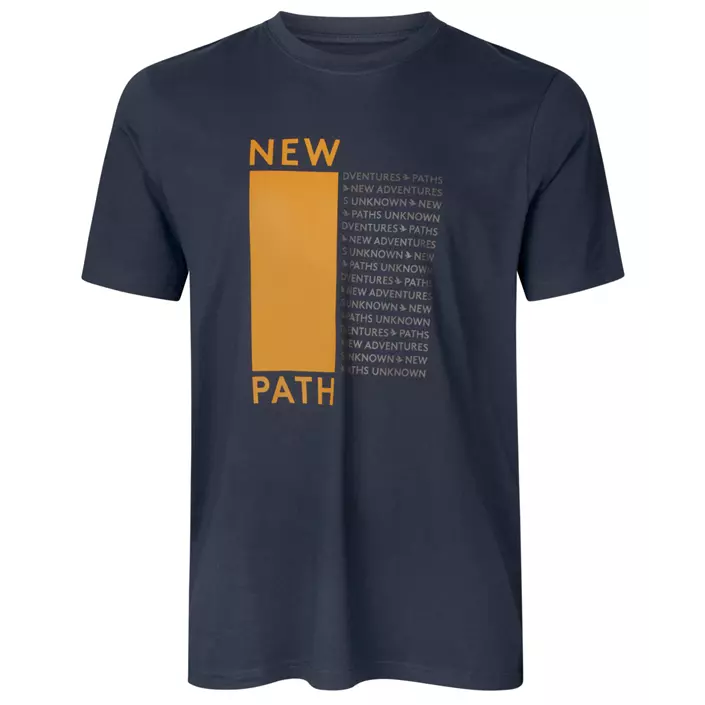 Seeland Path T-skjorte, Dark navy, large image number 0