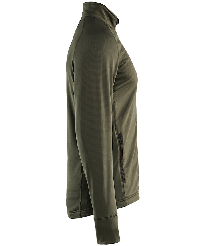 Bl&aring;kl&auml;der Striker fleecetr&oslash;je, Skovgr&oslash;n, large image number 2