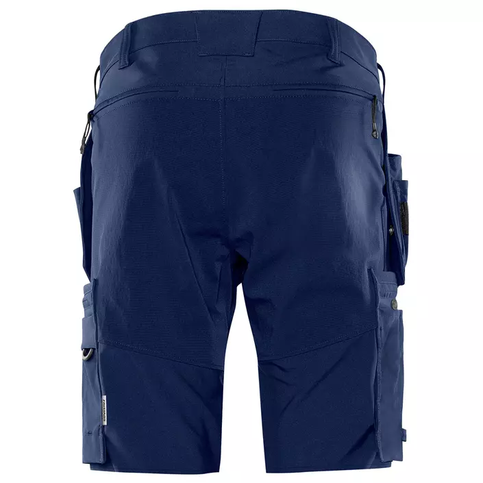 Fristads craftsman shorts 2598 LWS full stretch, Marine Blue, large image number 1