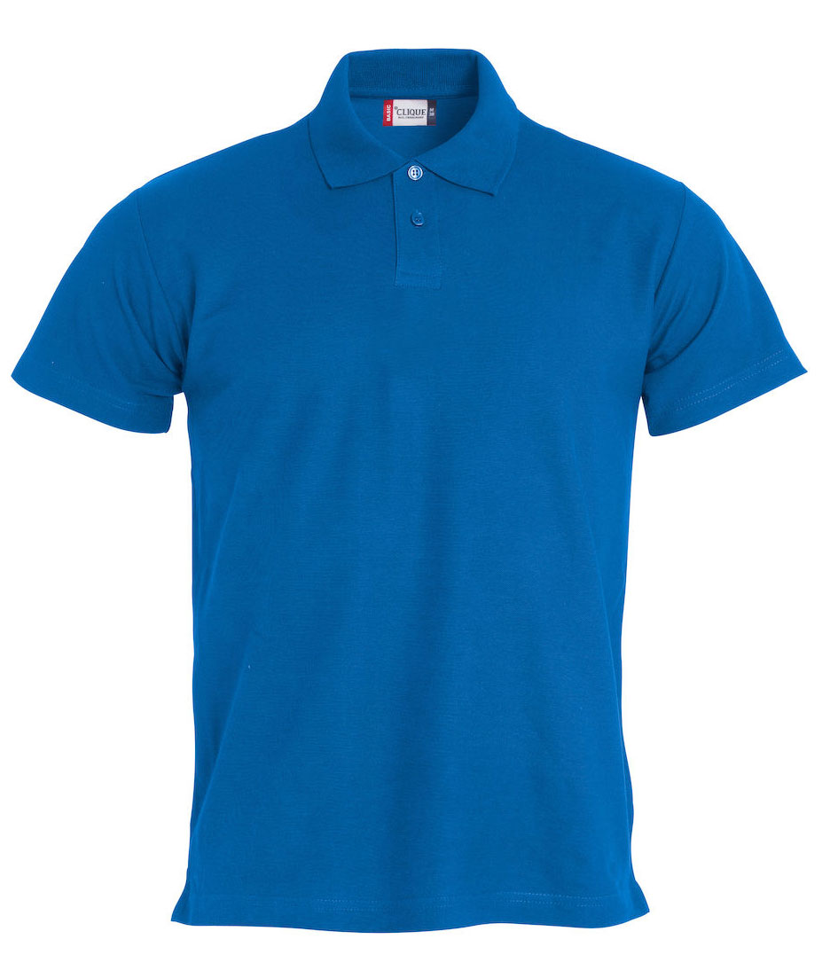 Clique Basic Polo T-shirt till barn, Royal Bl&aring;