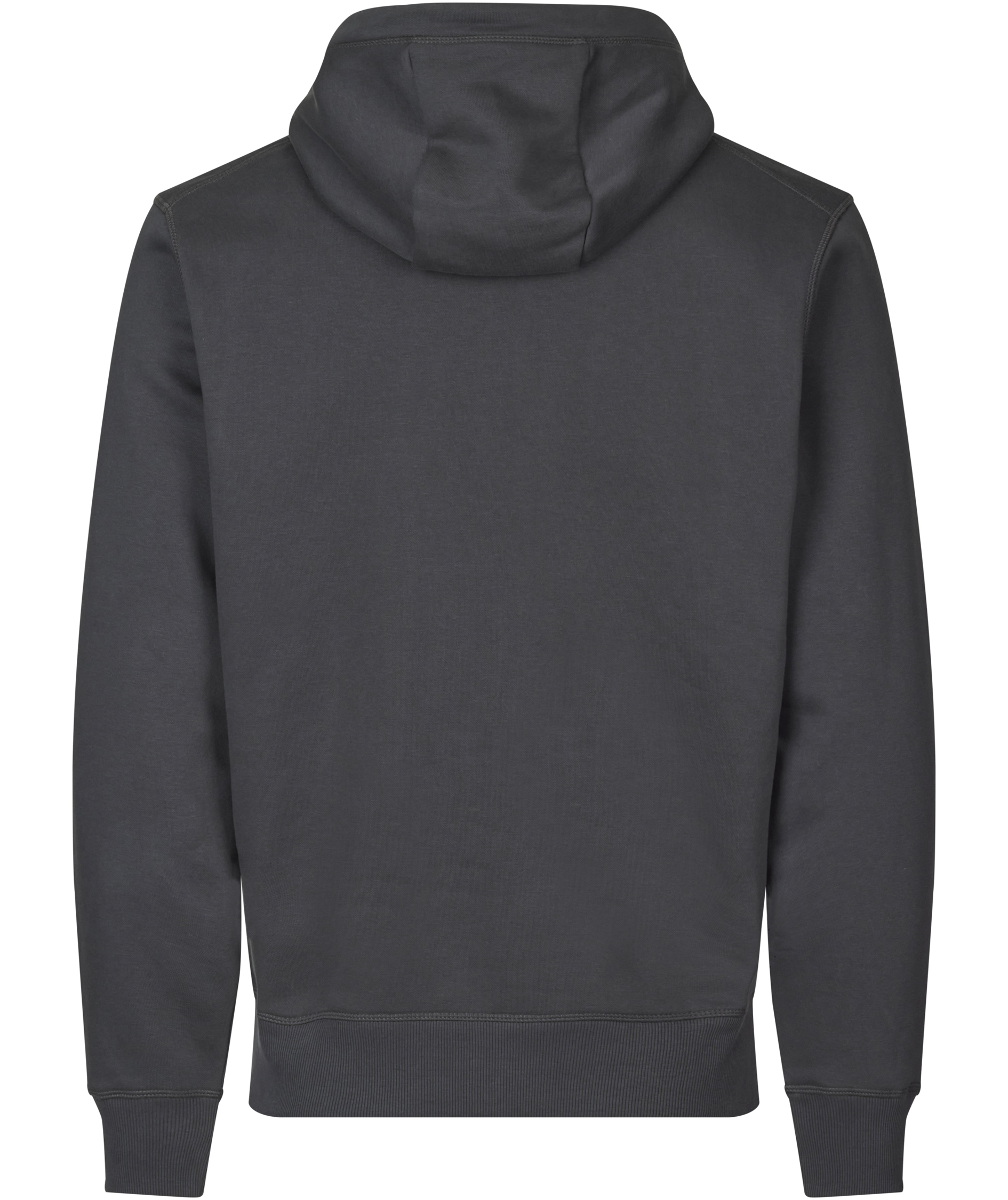 ID Core hoodie with zipper, Charcoal