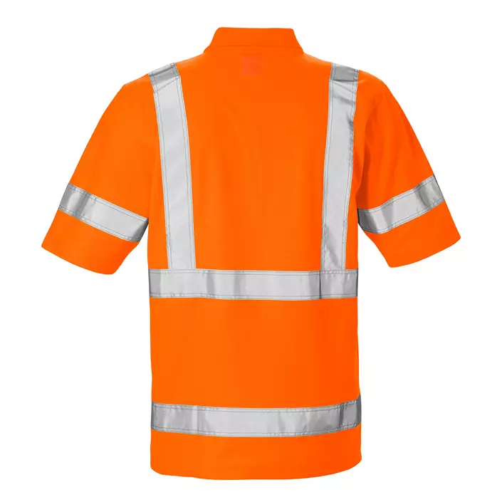 Kansas polo T-skjorte, Hi-vis Orange, large image number 1