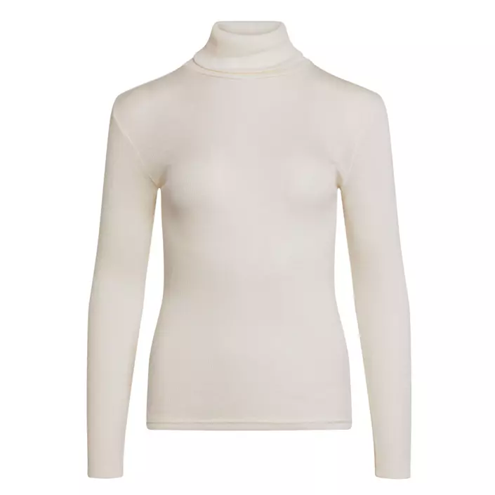 Claire Woman Alys women's knitted pullover with merino wool, Ivory, large image number 0