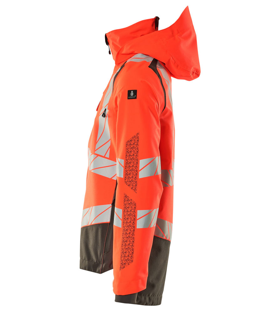 Mascot Accelerate Safe skaljacka, Varsel r&ouml;d/M&ouml;rk antracit, large image number 3