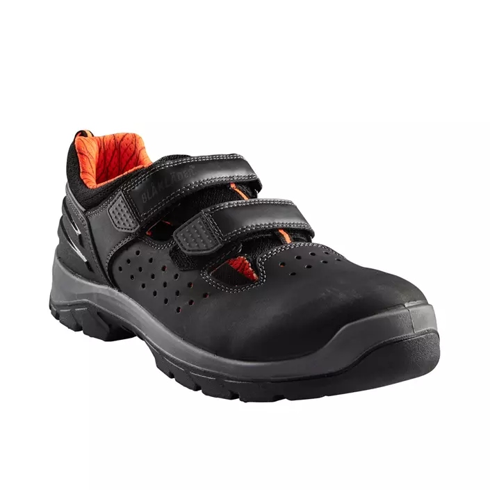 Blåkläder Elite safety sandals S1P, Black, large image number 0