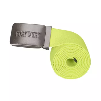 Portwest C105 elastic belt, Yellow
