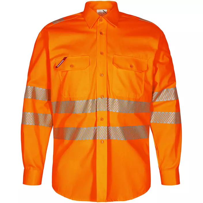 Engel Safety work shirt, Hi-vis Orange, large image number 0