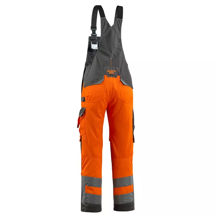 Mascot Safe Supreme Newcastle overalls, Hi-vis Orange/Mørk antracit, large image number 2