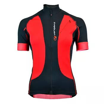 Vangàrd Bike women's short-sleeved jersey, Black/Red
