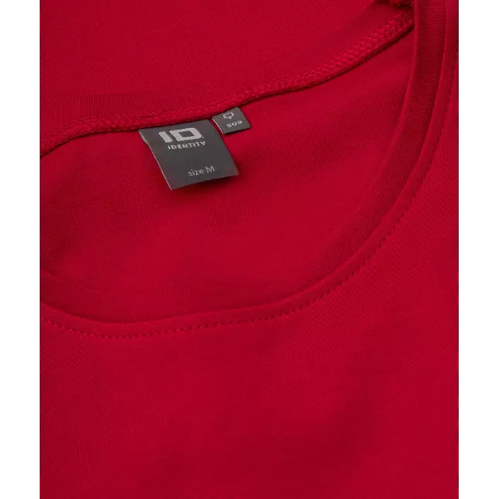 ID Interlock  Langärmliges Damen T-shirt, Red, large image number 3