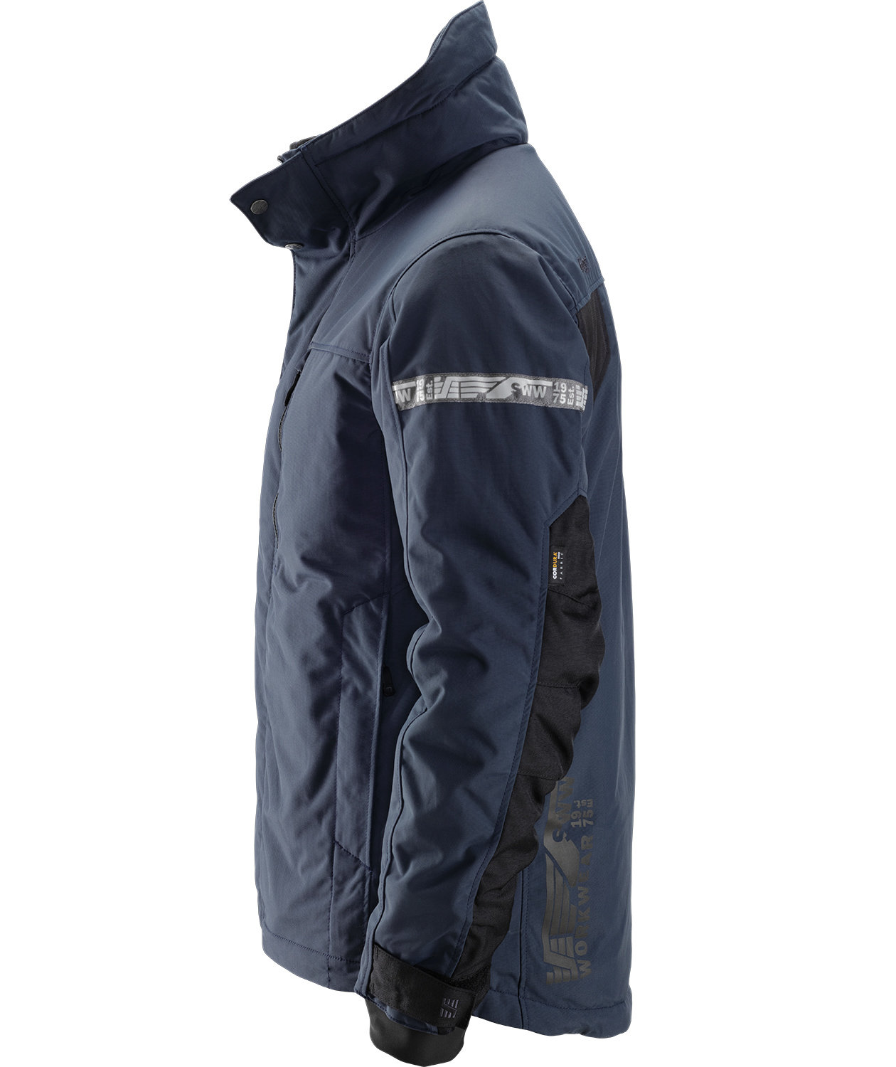 Snickers AllroundWork 37.5&reg; vinter arbejdsjakke 1100, Marine/Sort, large image number 2