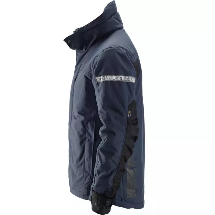 Snickers AllroundWork 37.5® winter work jacket 1100, Marine Blue/Black, large image number 2