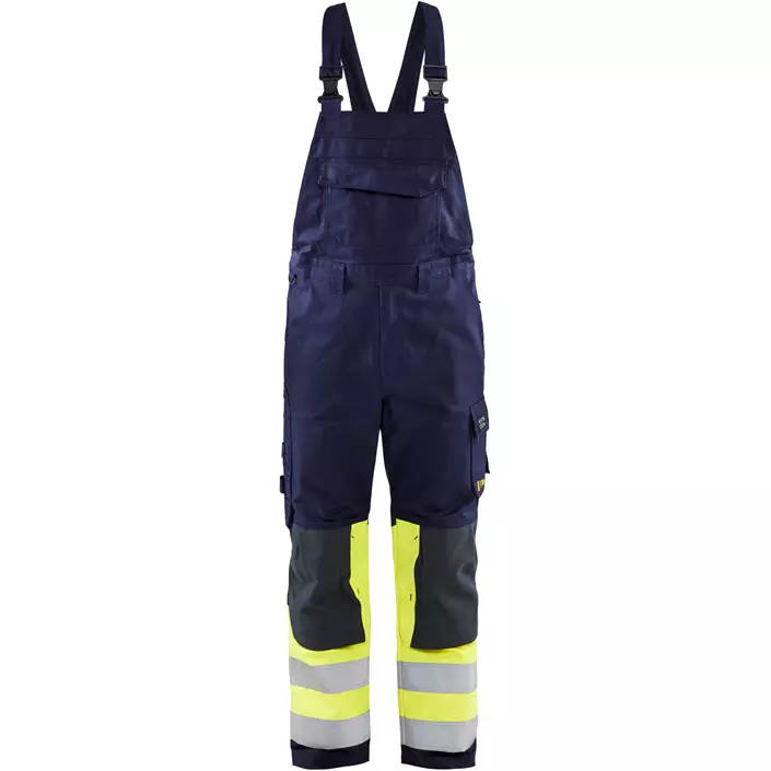 Blåkläder Multinorm Latzhose, Marine/Hi-Vis gelb, large image number 0