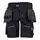 Cerva Neurum Nordics hantverksshorts full stretch, Svart, Svart, swatch