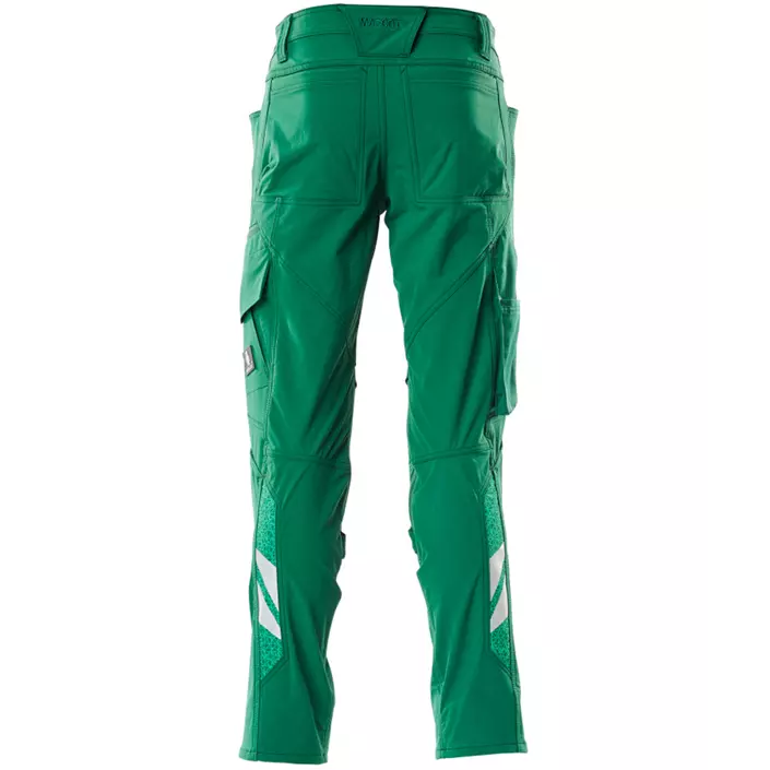 Mascot Accelerate work trousers Full stretch, Green, large image number 1