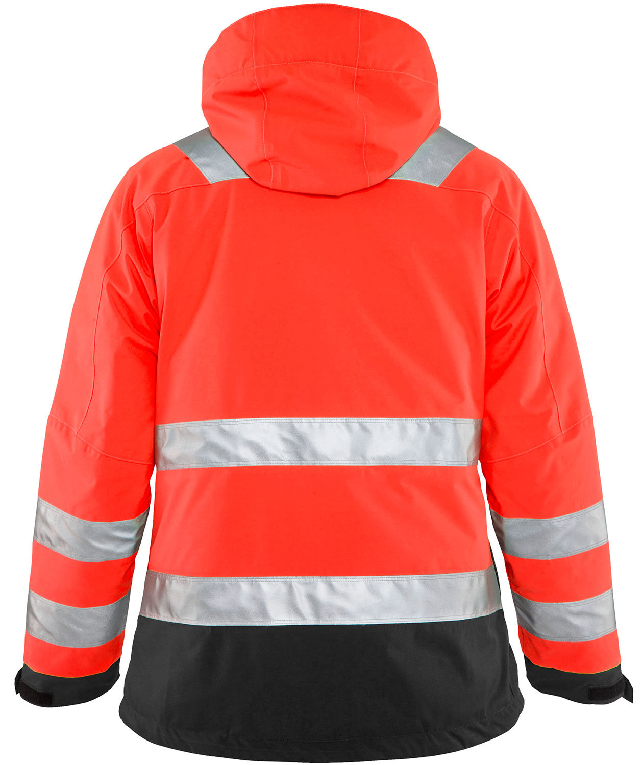 Bl&aring;kl&auml;der women's winter jacket, Hi-vis Red/Black