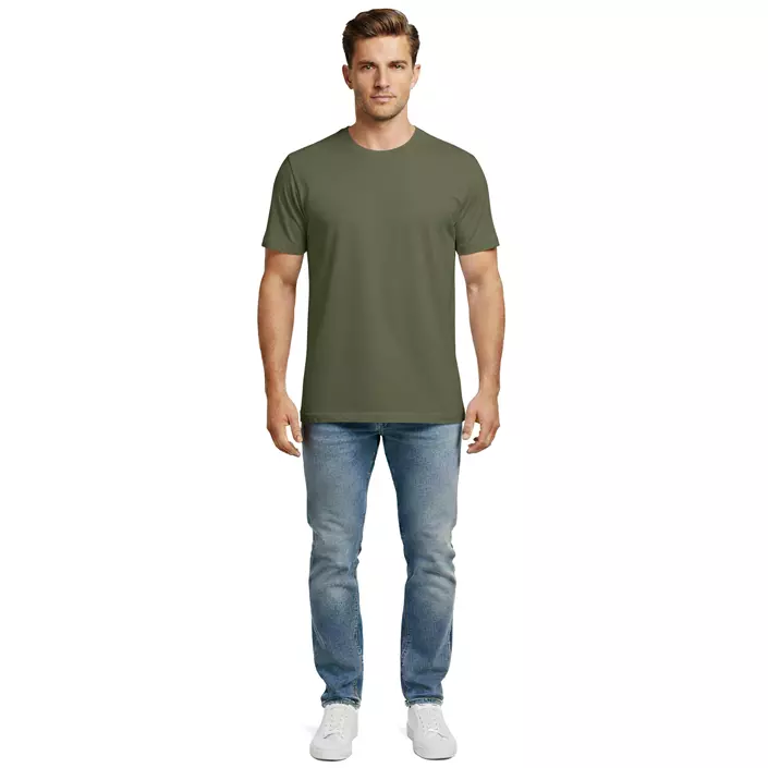 Westborn Basic T-shirt, Dark Olive, large image number 1