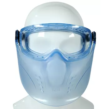OX-ON Supreme skyddsglasögon/goggles med ansiktssköld, Transparent